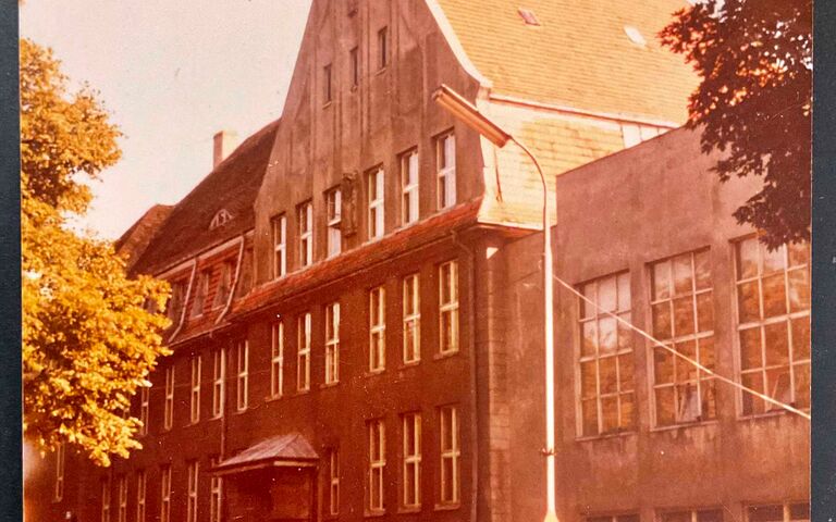Münder Schule - heutige Grundschule 1. Historisches Foto. Quelle. Nachlass via Jessica