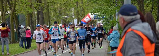 Start des Kolberg-Marathons 2014. Foto: Kolberg-Café