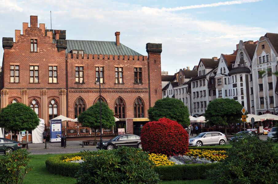 Das alte Rathaus in Kolberg (Kolobrzeg). Foto: Kolberg-Café