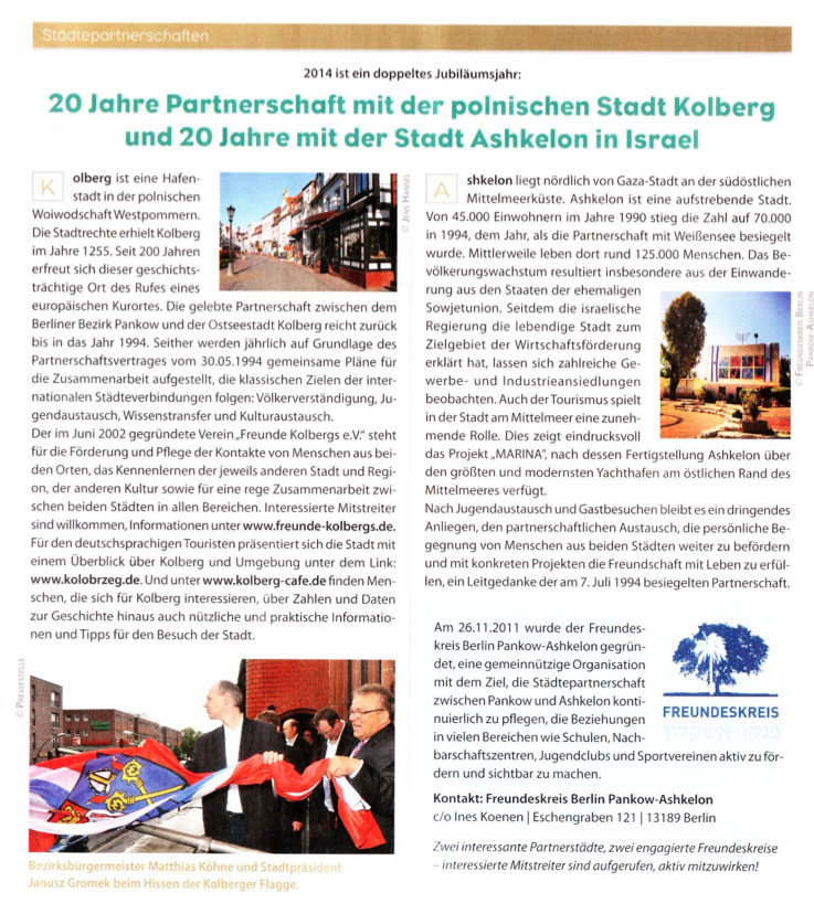 Auszug aus der Broschüre "Pankow - Szenebezirk und Innovationsstandort" Auszug aus der Broschüre "Pankow - Szenebezirk und Innovationsstandort"