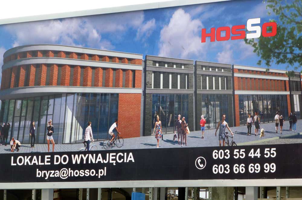 Projektbild des neuen Einkaufszentrums in Kolobrzeg (Kolberg). Foto: Kolberg-Café Projektbild des neuen Einkaufszentrums in Kolobrzeg (Kolberg). Foto: Kolberg-Café