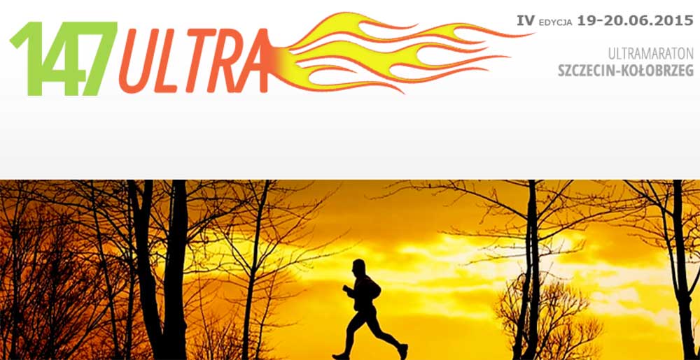 Bildschirmfoto der Internetseite des Ultramarathons Szczecin-Kolobrzeg Bildschirmfoto der Internetseite des Ultramarathons Szczecin-Kolobrzeg