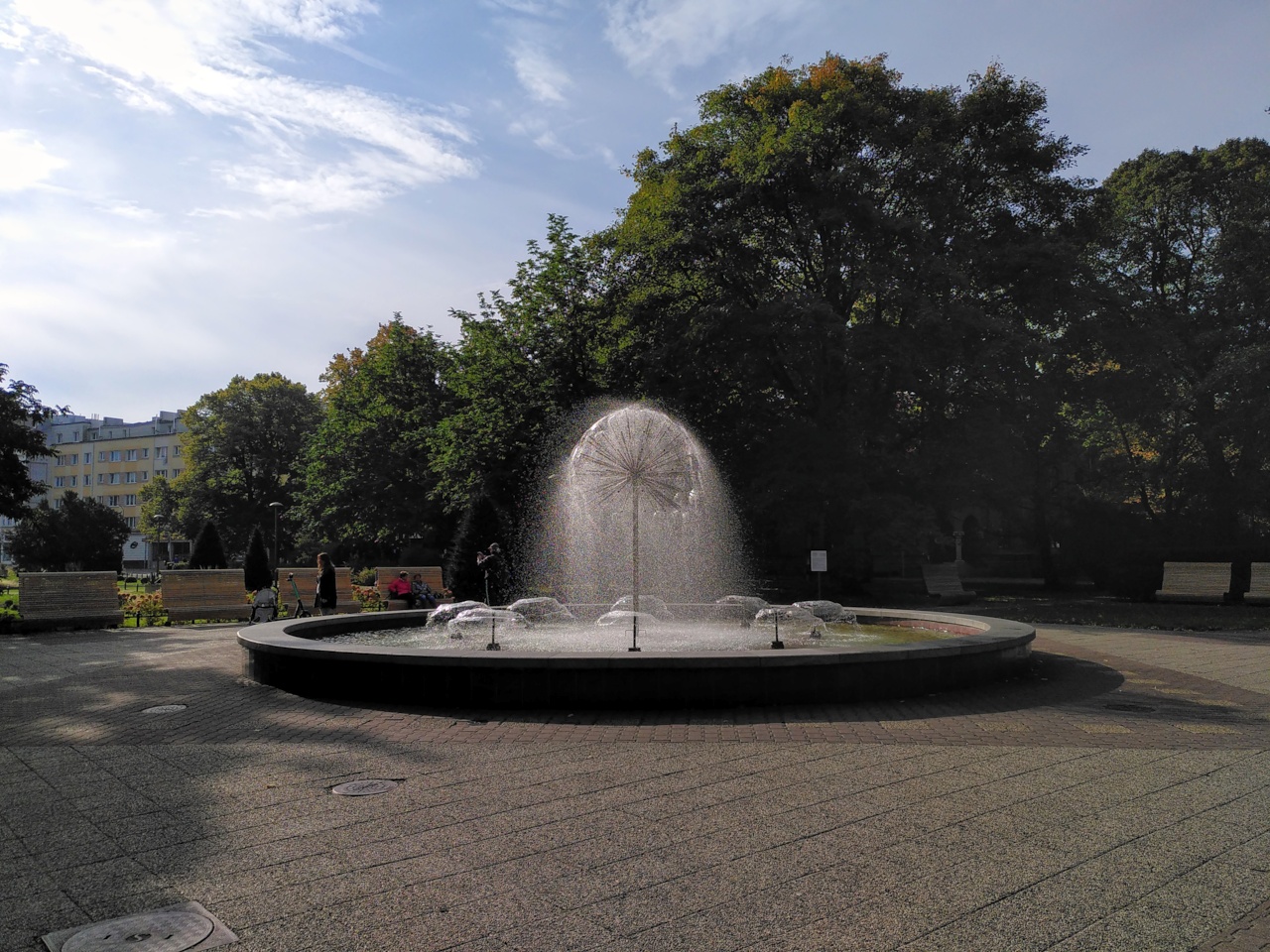 Brunnen in Kolobrzeg im Oktober 2021, Foto: Jens Hansel Brunnen in Kolobrzeg im Oktober 2021, Foto: Jens Hansel