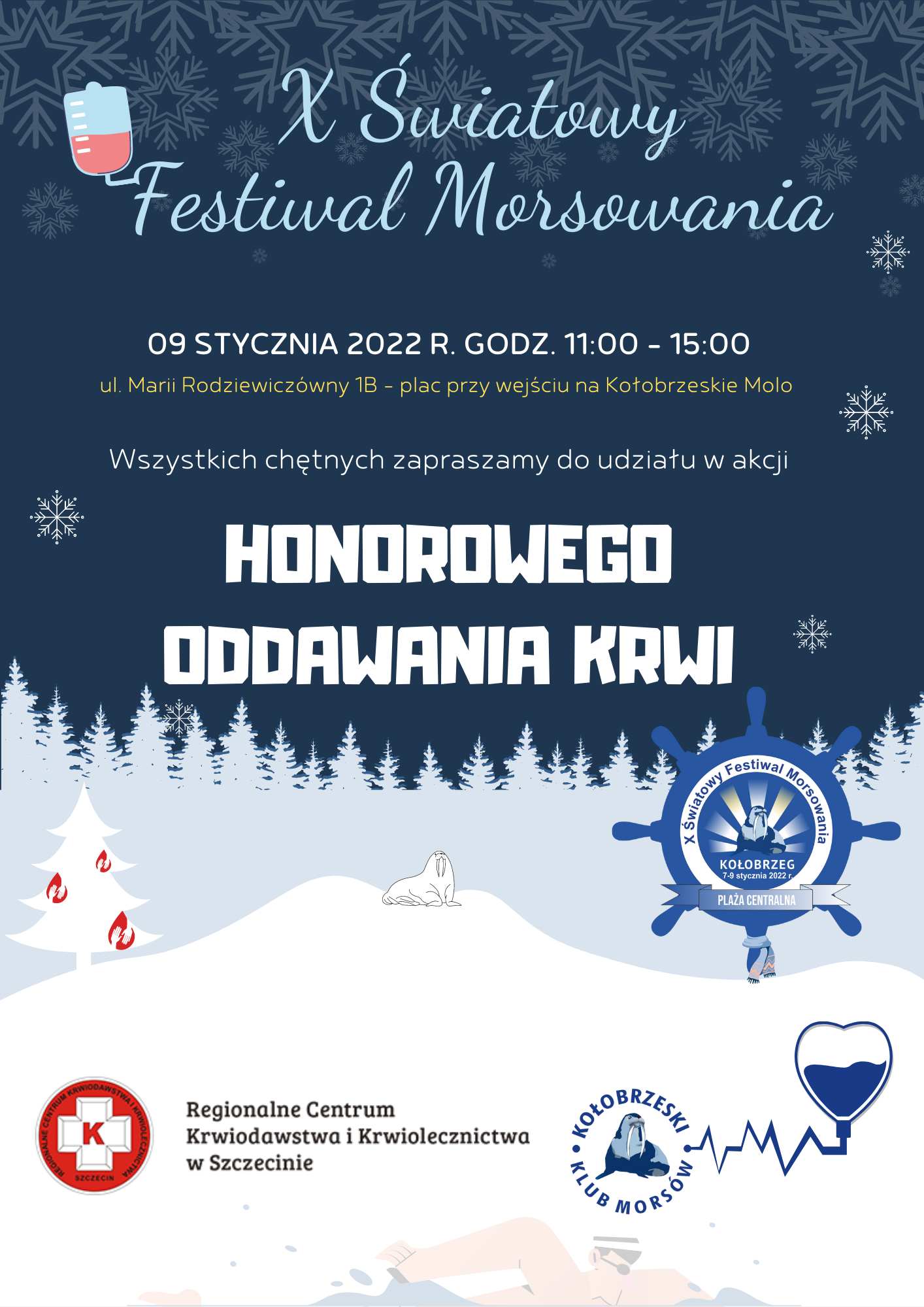 Werbung für das Eisbadefestival. Quelle: http://www.morsowanie.kolobrzeg.pl/ Werbung für das Eisbadefestival. Quelle: http://www.morsowanie.kolobrzeg.pl/