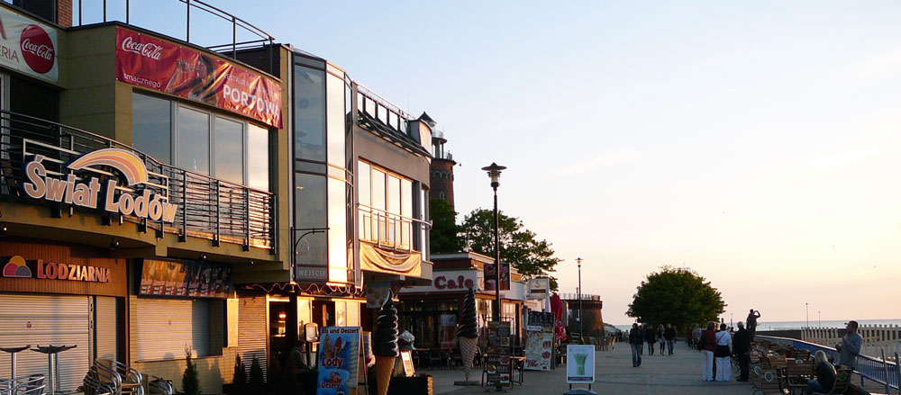 Cafe Mikado an der Strandpromenade in Kolberg. Foto: Kolberg-Café Cafe Mikado an der Strandpromenade in Kolberg. Foto: Kolberg-Café