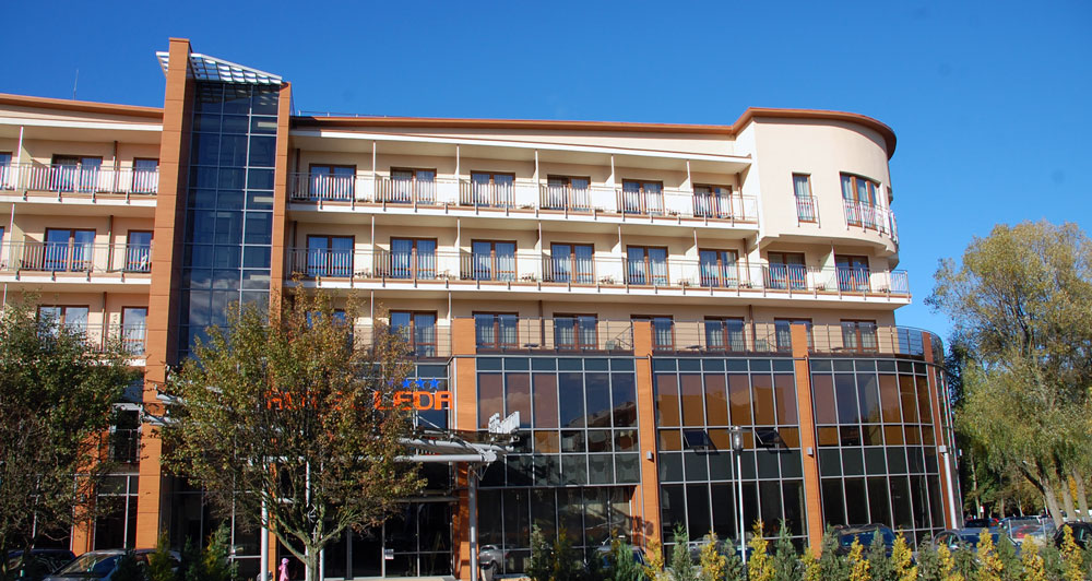 Hotel Leda Spa in Kolberg. Foto: Kolberg-Café Hotel Leda Spa in Kolberg. Foto: Kolberg-Café