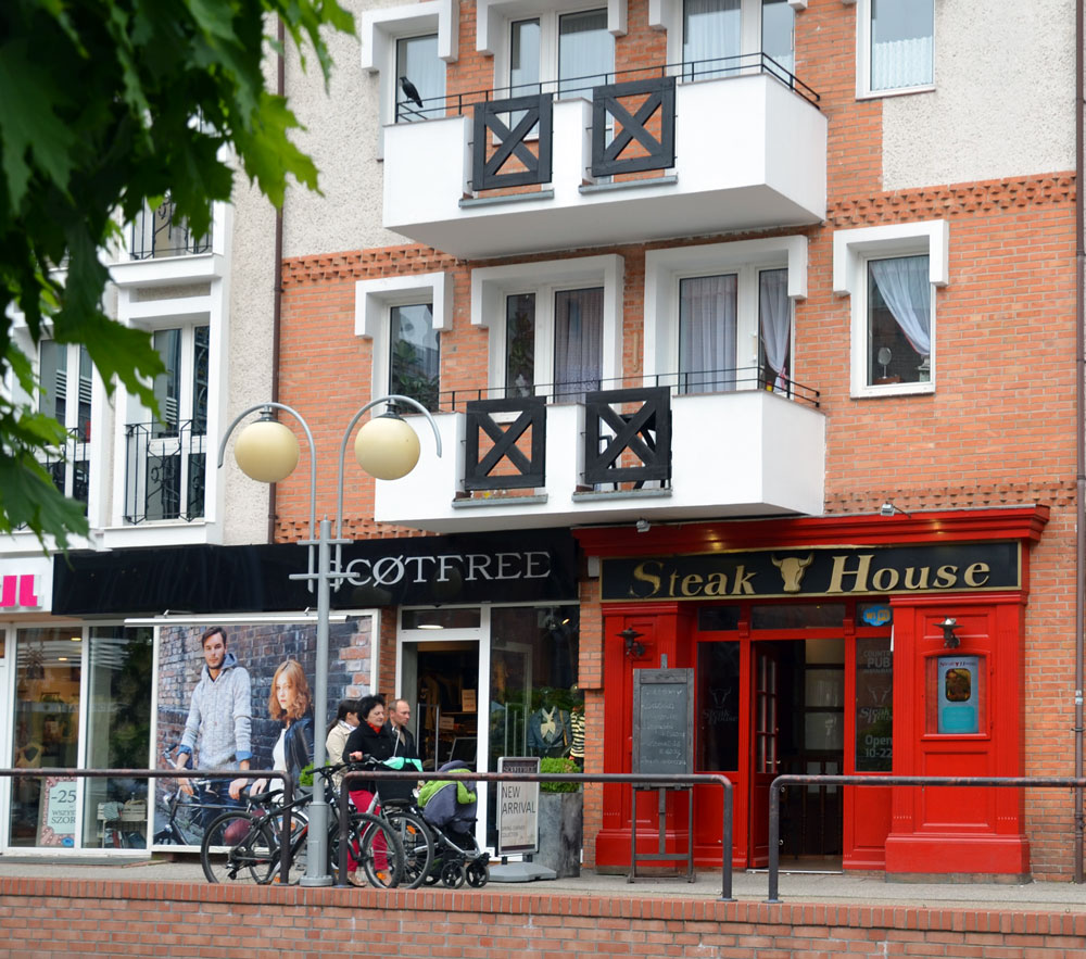 Steakhaus in Kolobrzeg - Kolberg. Foto: Kolberg-Café Steakhaus in Kolobrzeg - Kolberg. Foto: Kolberg-Café