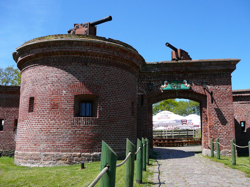 Morast-Redoute Kolberg. Foto: Kolberg-Café