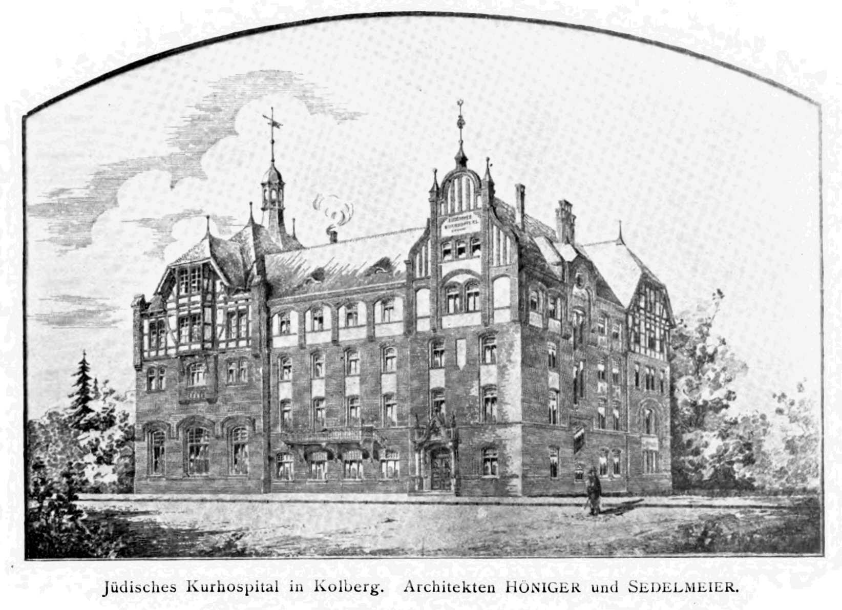 Jüdisches Kurhospital Kolberg 1899