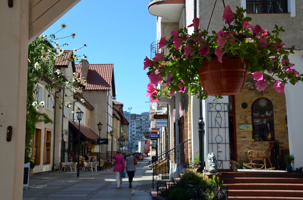 Die neue Altstadt in Kolobrzeg (Kolberg). Foto: Kolberg-Café