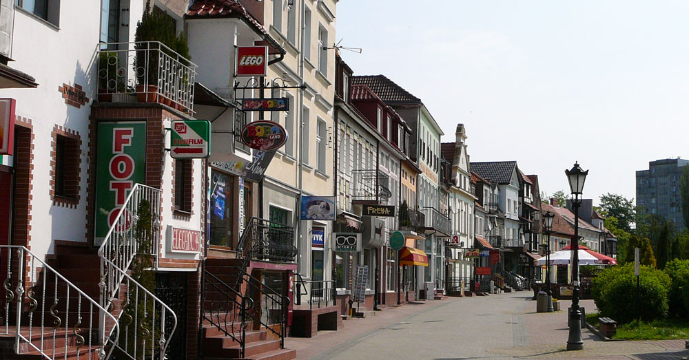 Neue Altstadt Kolbergs - Kolobrzeg. Foto: Kolberg-Café Neue Altstadt Kolbergs - Kolobrzeg. Foto: Kolberg-Café