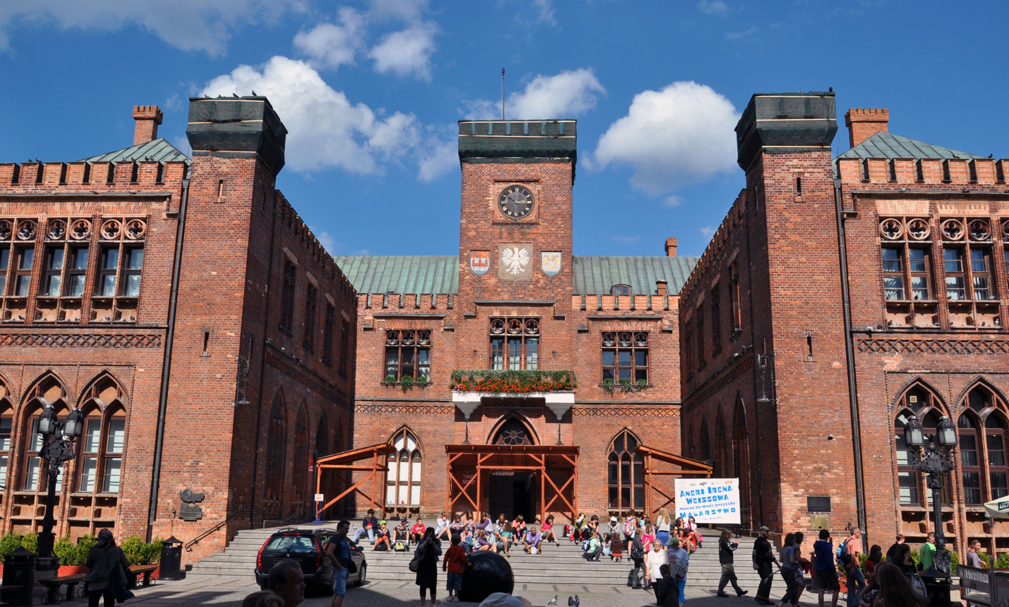 Rathaus in Kolberg, Foto: Kolberg-Café