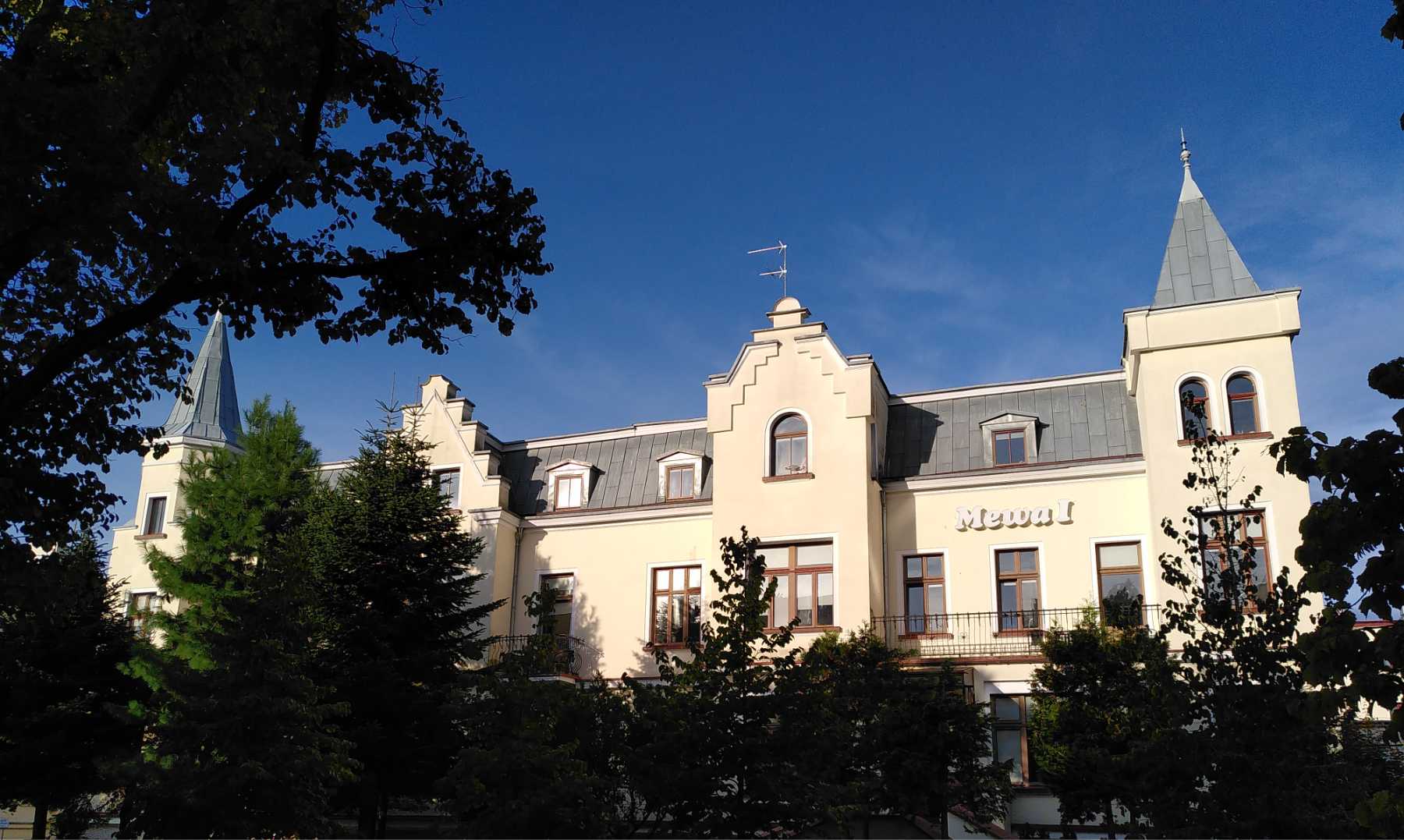 Ein Kurhaus in Kolberg. Foto: Kolberg-Café