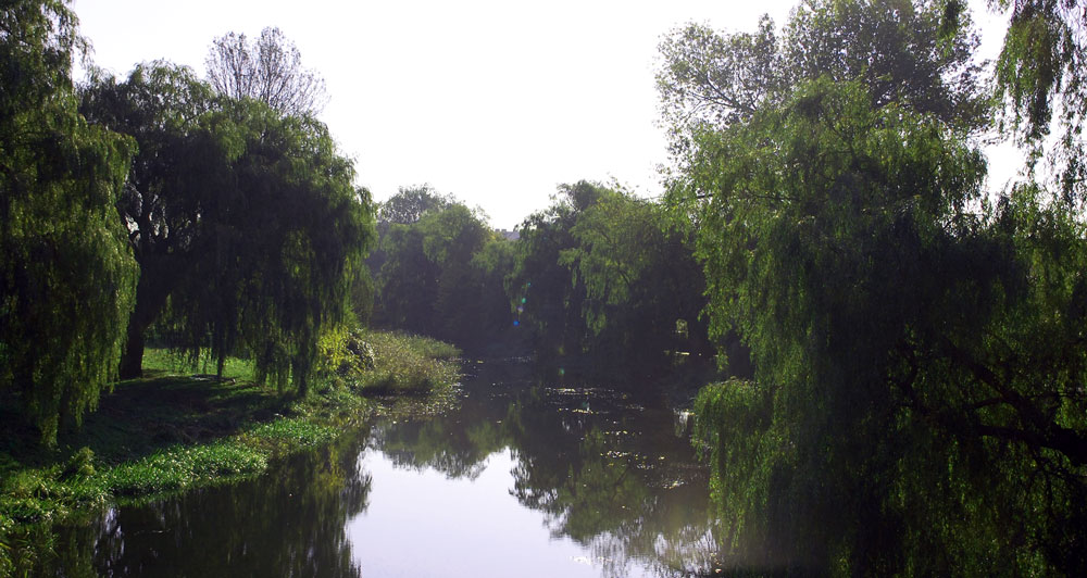 Holzkanal in Kolberg. Foto: Kolberg-Café Holzkanal in Kolberg. Foto: Kolberg-Café