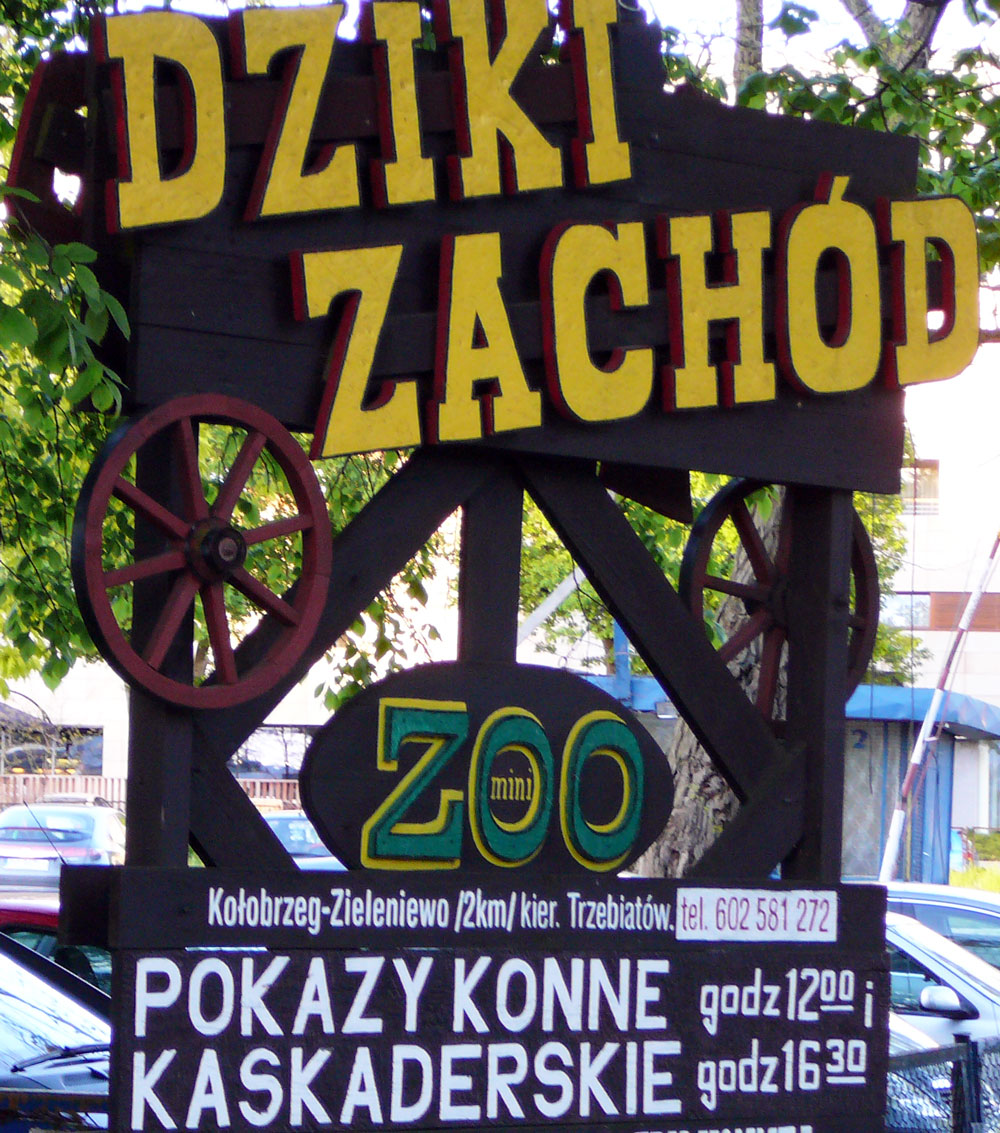 Western-City in Kolberg. Foto: Kolberg-Café